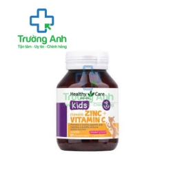 Healthy Care Kids Chewable Zinc + Vitamin C - Thực phẩm bổ sung Vitamin C cho trẻ